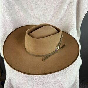 3X Vintage American Hat Co. Sz 7 1/8 Western Cowboy Hat Cowboy Old West Texas